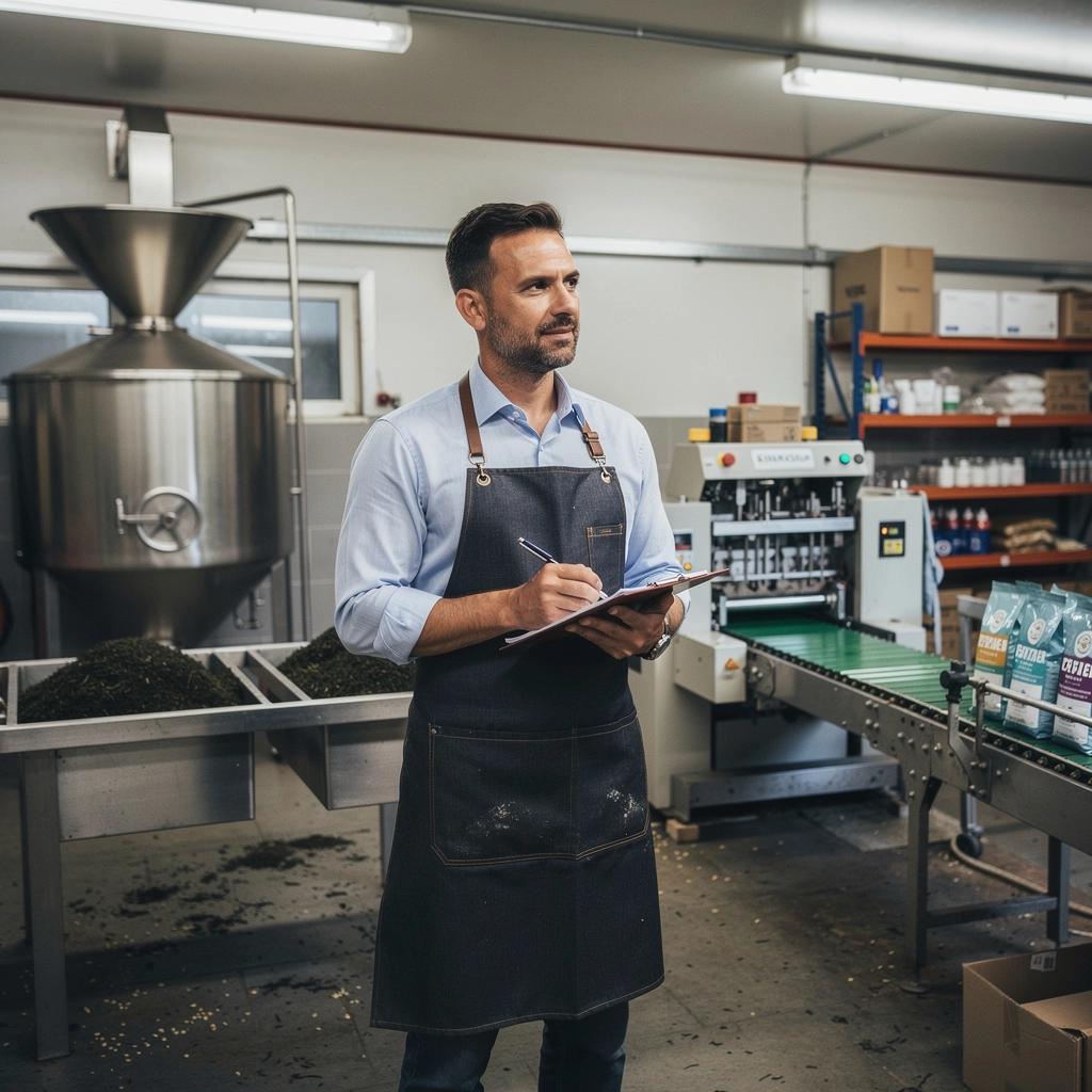 Zmes čajových lístkov s aromatickými prísadami na bielom pozadí